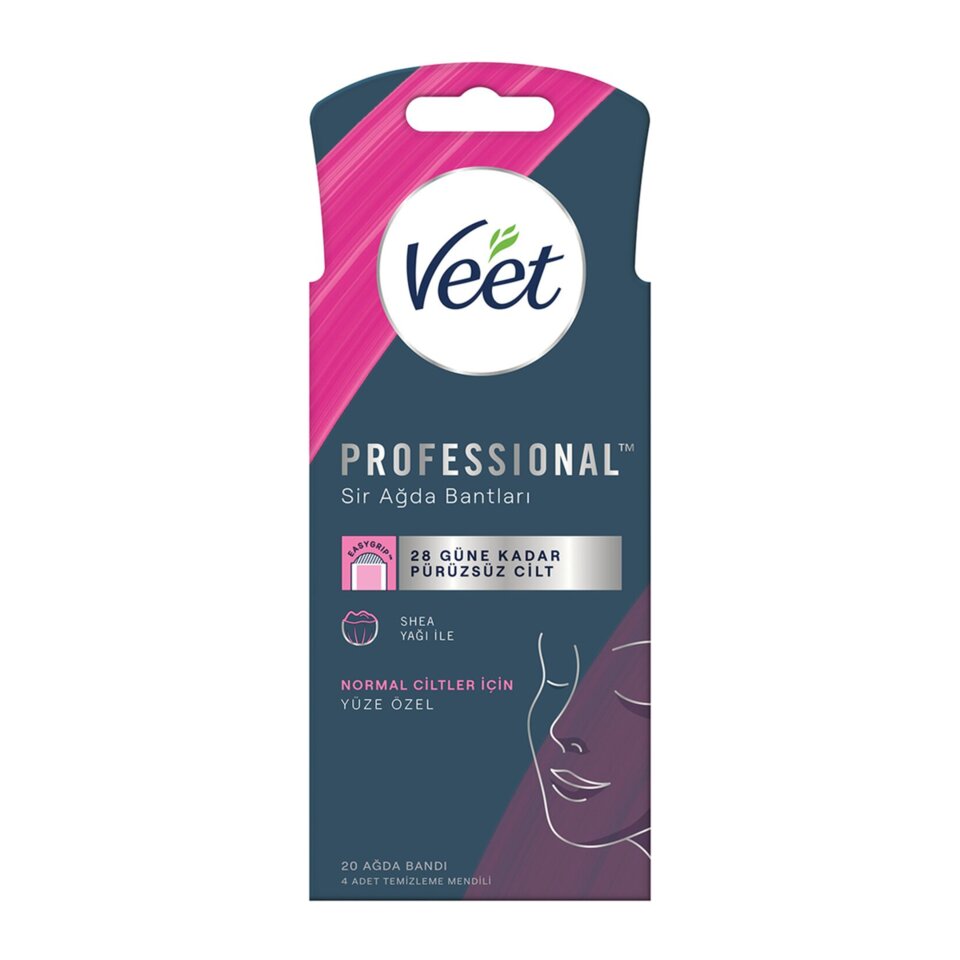 VEET PROF YÜZ AĞDA BANT 20'Lİ-NORMAL CİLT